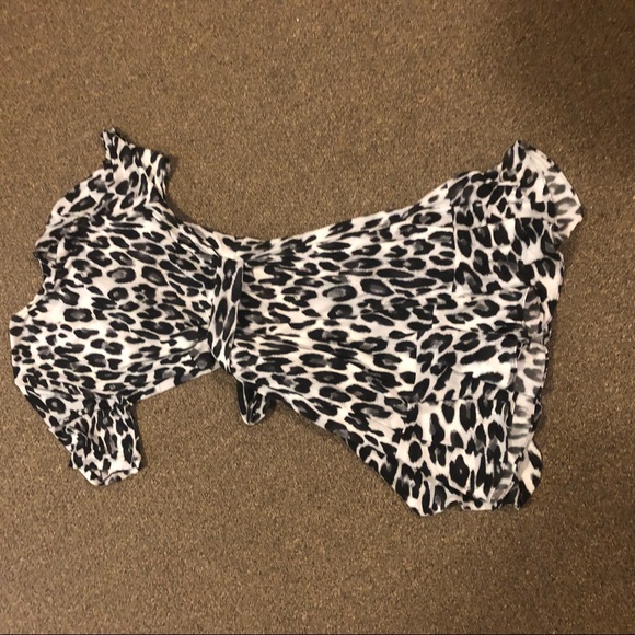 Cheetah print wrap dress - Picture 2 of 7